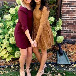 Your perfect fall mustard dressing from Forever 21! Size small